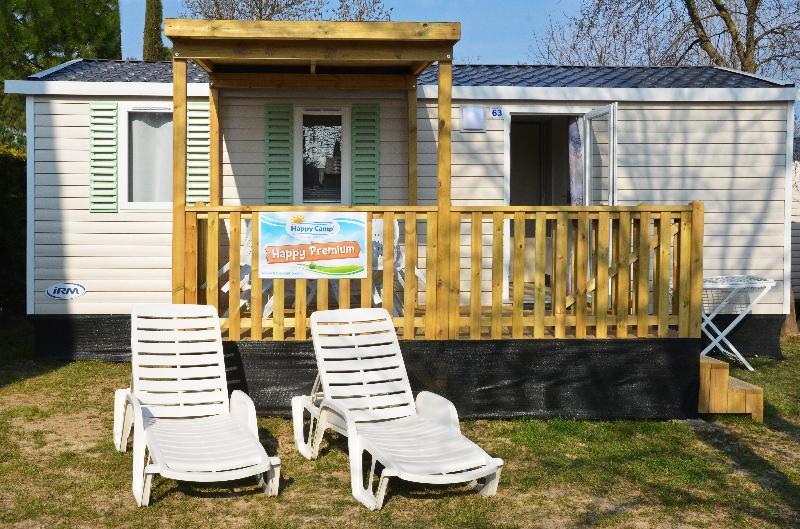 Happy Camp Mobile Homes In Domaine La Yole Camping Lodge فالراس بلاج المظهر الخارجي الصورة